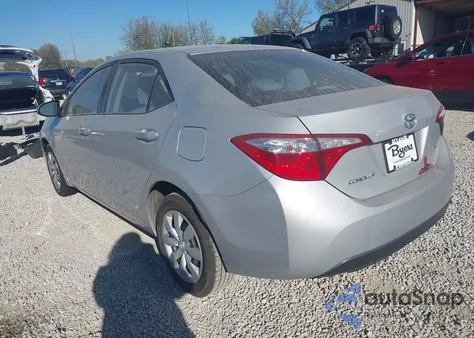 2016 Toyota Corolla Le from USA, damaged, VIN 2T1BURHE0GC570520